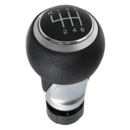 ΠΟΜΟΛΟ ΛΕΒΙΕ ΤΑΧΥΤΗΤΩΝ AUDI A4/Q5 – 6 ΤΑΧΥΤΗΤΕΣ R123456 – ΜΑΥΡΟ ΔΕΡΜΑ/ ΑΣΗΜΙ – SPORT ΕΚΔΟΣΗ