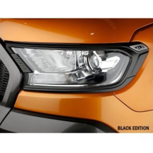 ΔΙΑΚΟΣΜΗΤΙΚΟ ΚΑΛΥΜΜΑ ΦΑΝΑΡΙΟΥ ΕΜΠΡΟΣ FORD RANGER ’15 ΜΑΥΡΟ (ΖΕΥΓΟΣ)